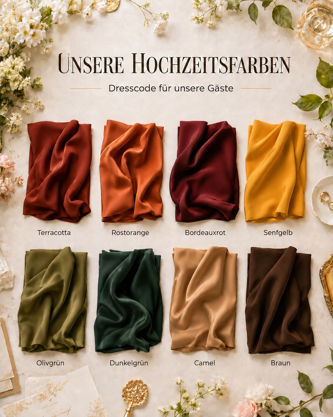 Dresscode für die Hochzeit